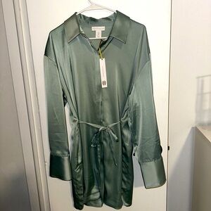 NWT House of Harlow 1960 Sage Green Dress